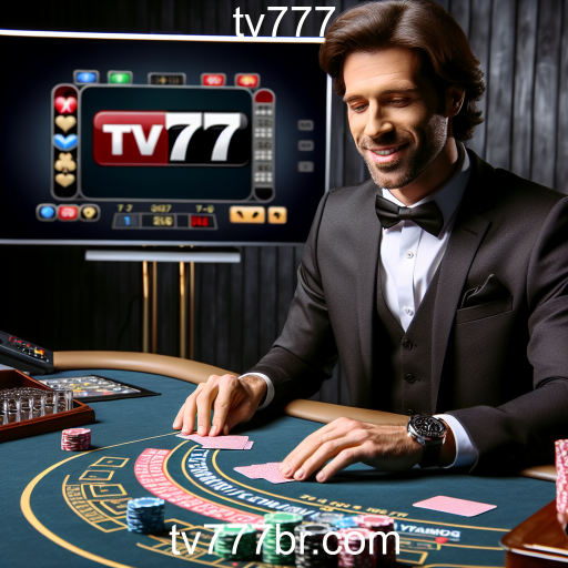 Experimente a Emoção do Cassino Ao Vivo no tv777